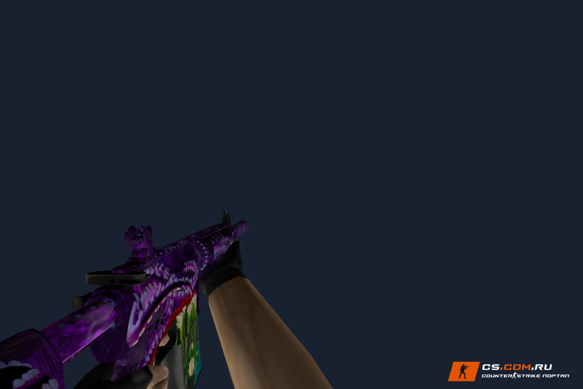 M4A4 Poseidon Amethyst для CS 1.6