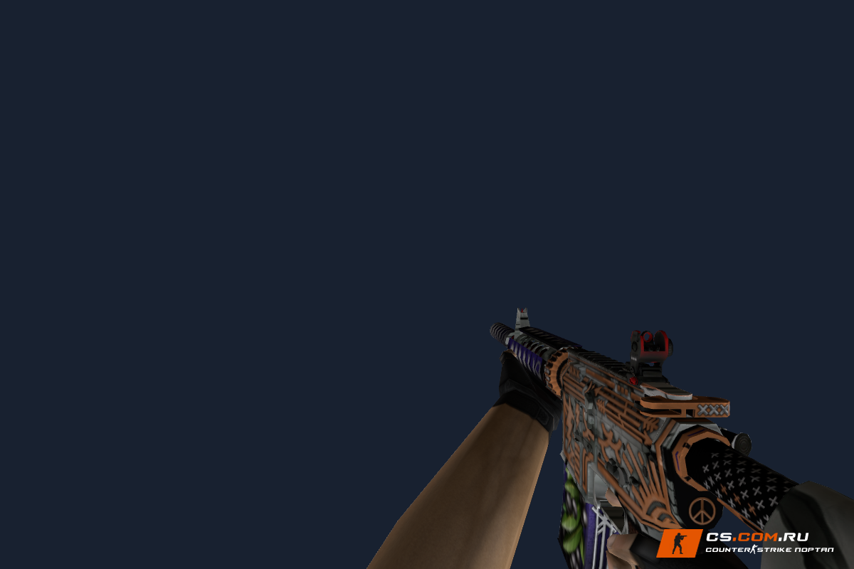 M4A4 Rage Of Gods для CS 1.6