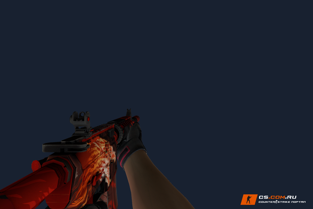 M4A4 Вой Specialist Gloves для CS 1.6