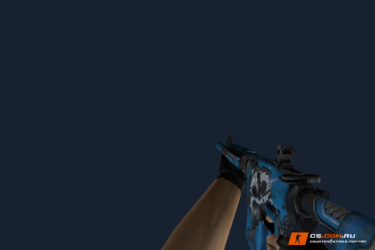 M4A4 War Blue для CS 1.6