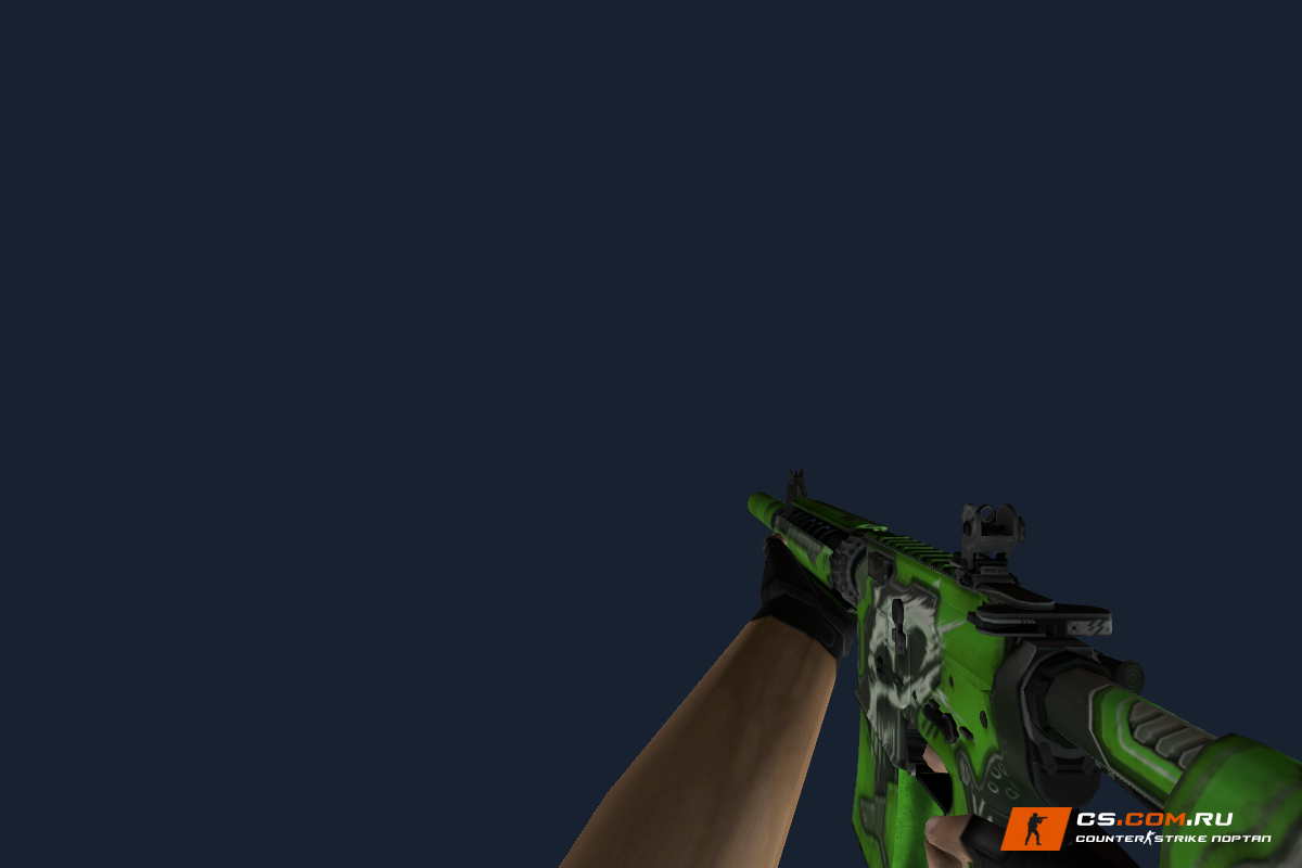 M4A4 War Green для CS 1.6