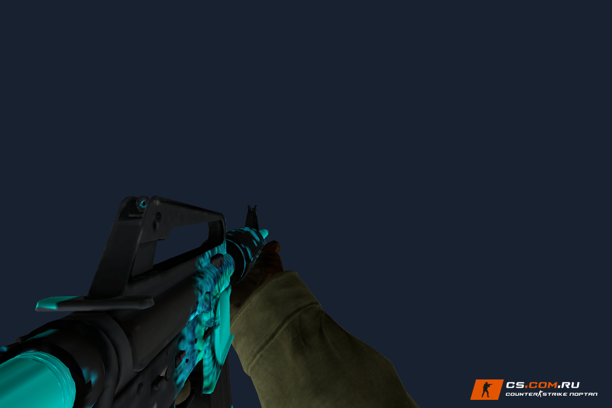 M4A1 Падение Икара — 1 MDL, 0 звуков для CS 1.6