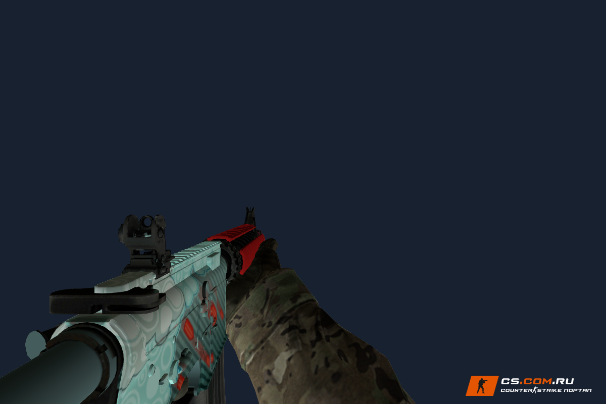 M4A4 Дождь из пуль — 2 MDL, 0 звуков для CS 1.6