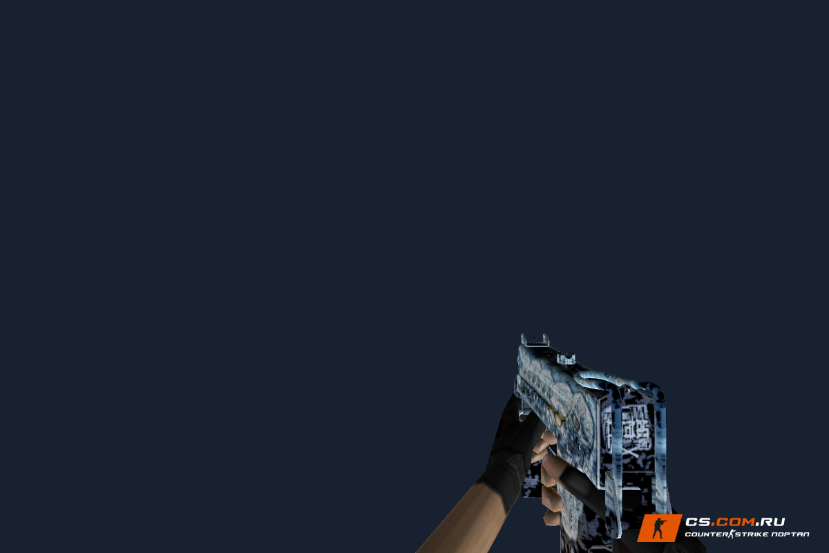 MAC-10 Diamond skull для CS 1.6
