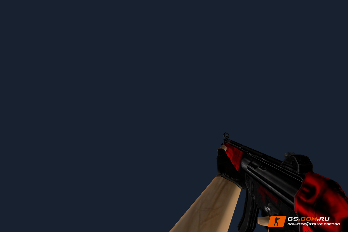 MP5 Red Parts для CS 1.6
