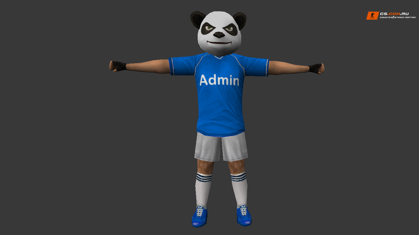 Мужская модель Admin Panda для CS 1.6