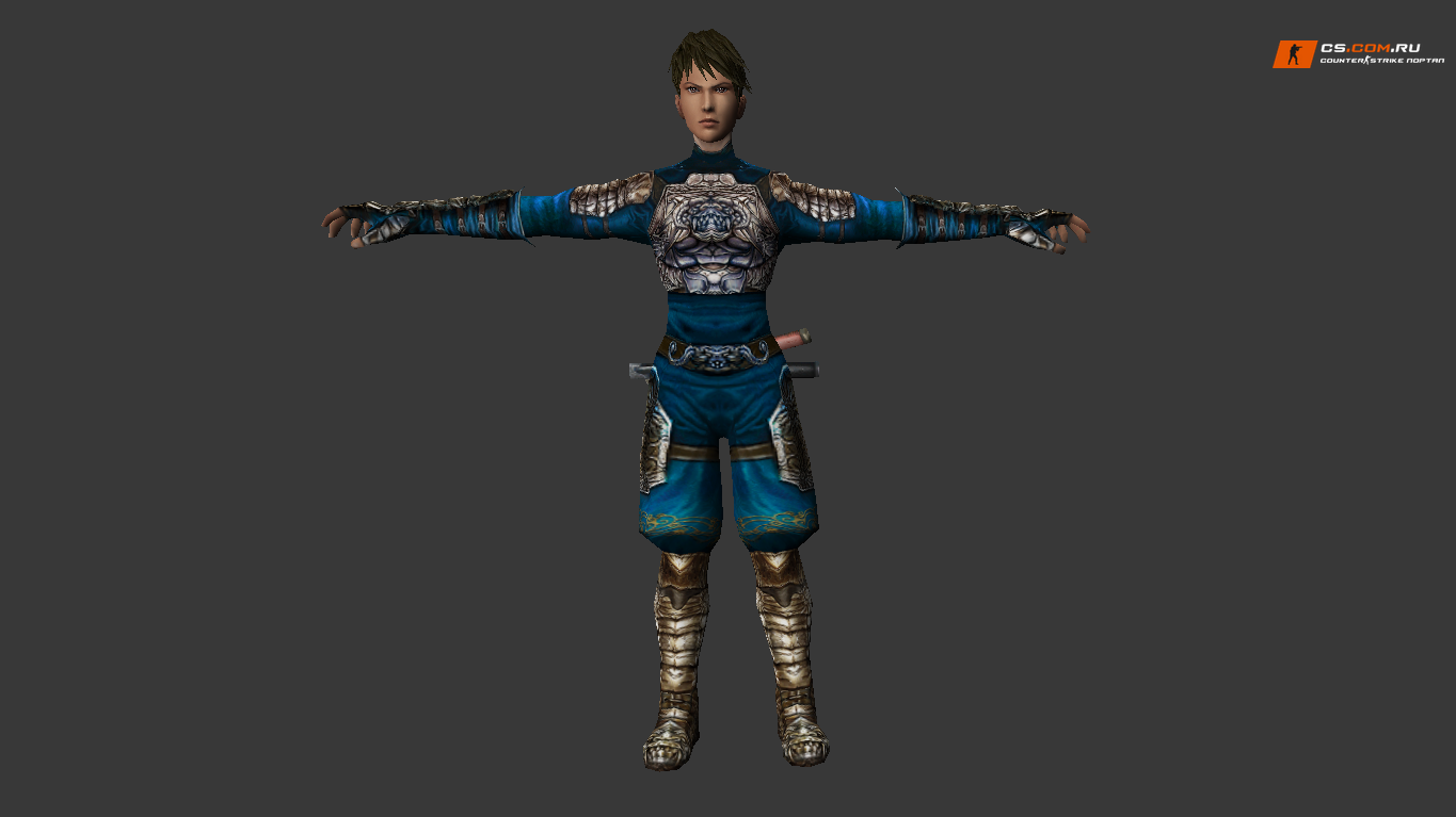 Мужская модель Assassin Metin 2 для CS 1.6