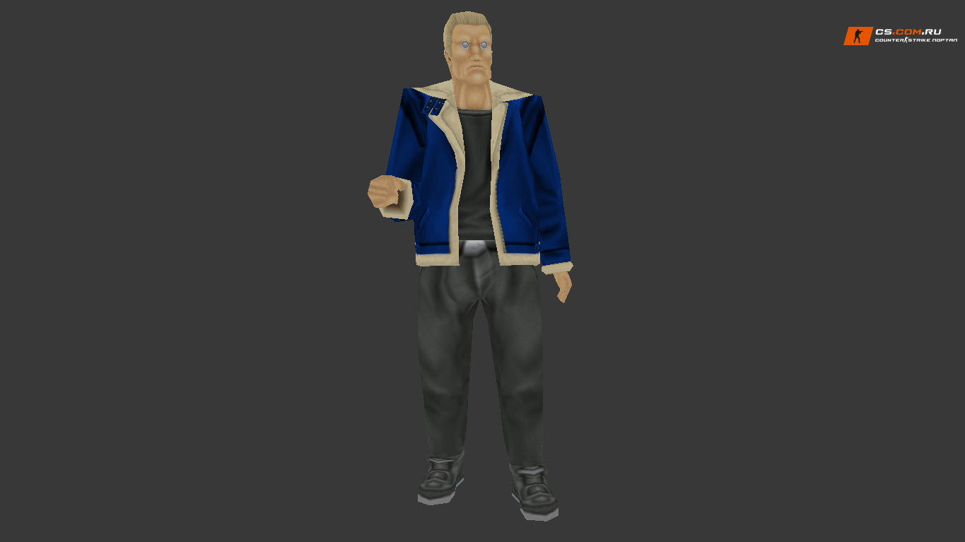 Мужская модель Batou для CS 1.6