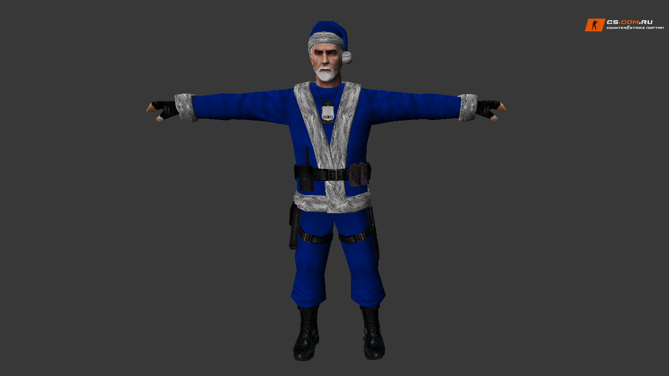 Мужская модель Christmas Admin Skin для CS 1.6