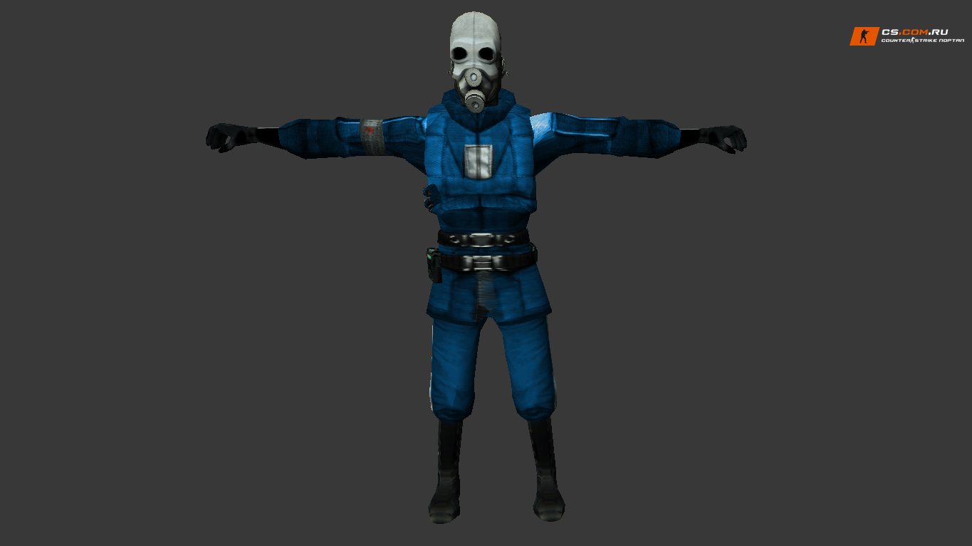 Мужская модель Civil Protection из HL2 для CS 1.6