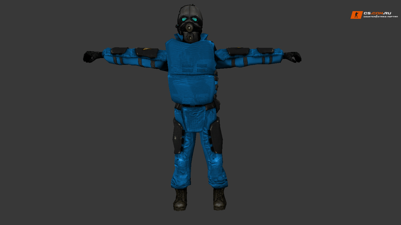 Мужская модель Combine Soldier из HL2 для CS 1.6