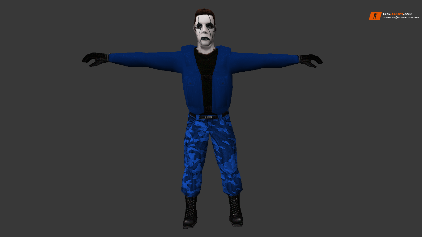 Мужская модель Crow для CS 1.6