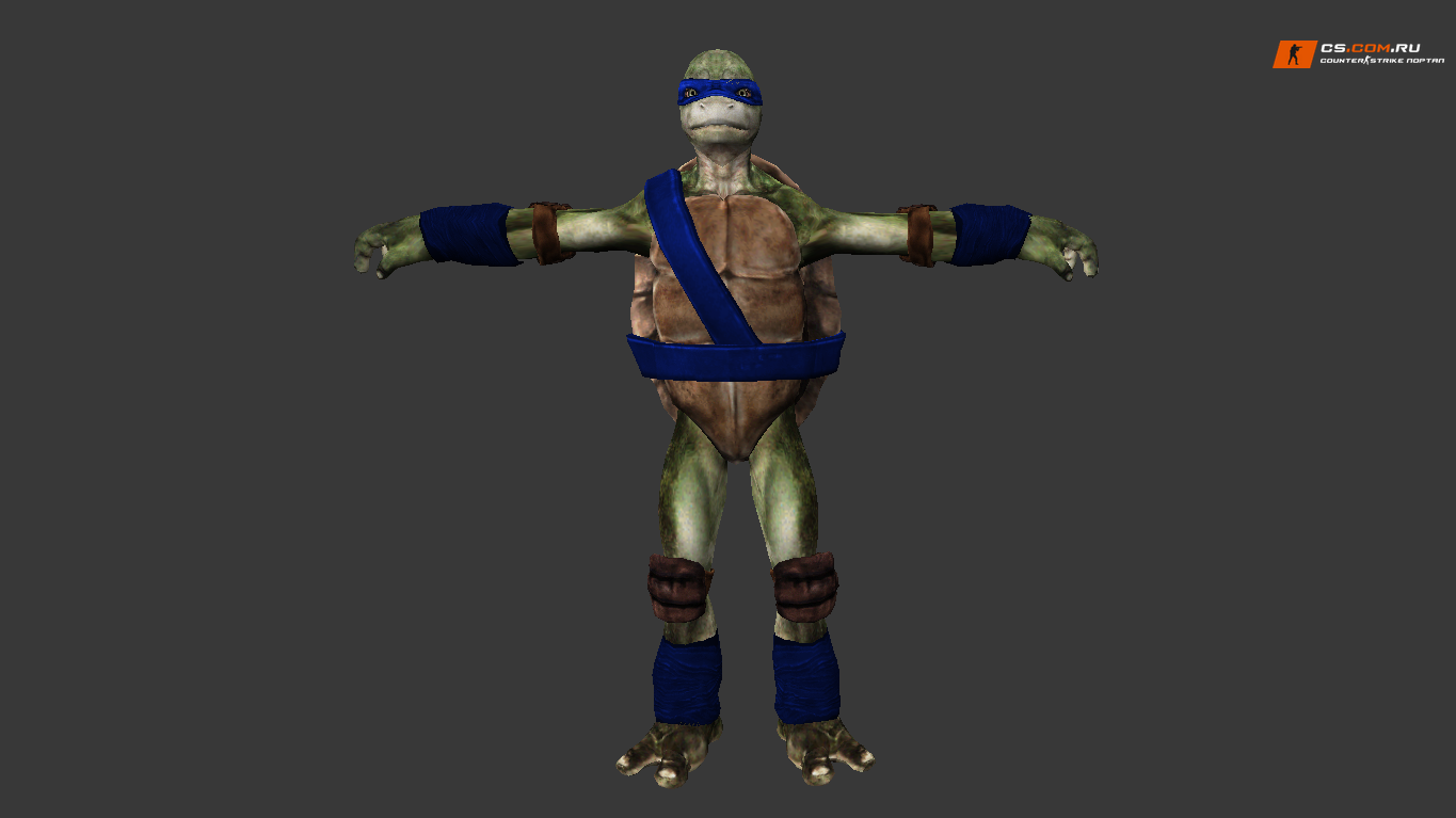 Мужская модель Donatello для CS 1.6