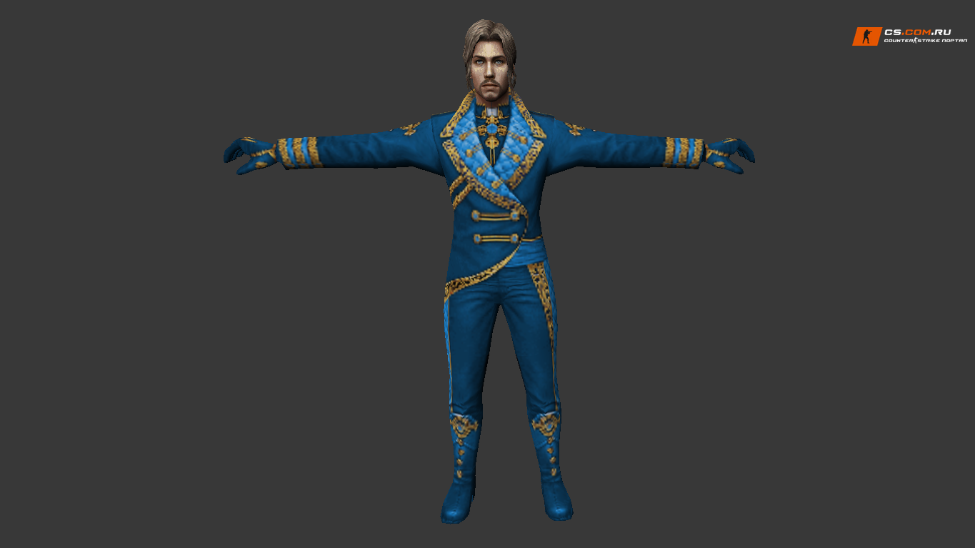 Мужская модель Fernando для CS 1.6