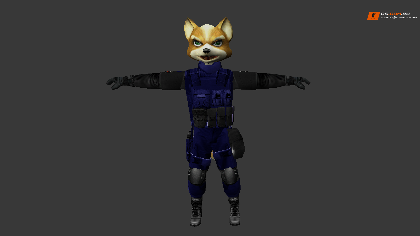 Мужская модель Fox Killer для CS 1.6