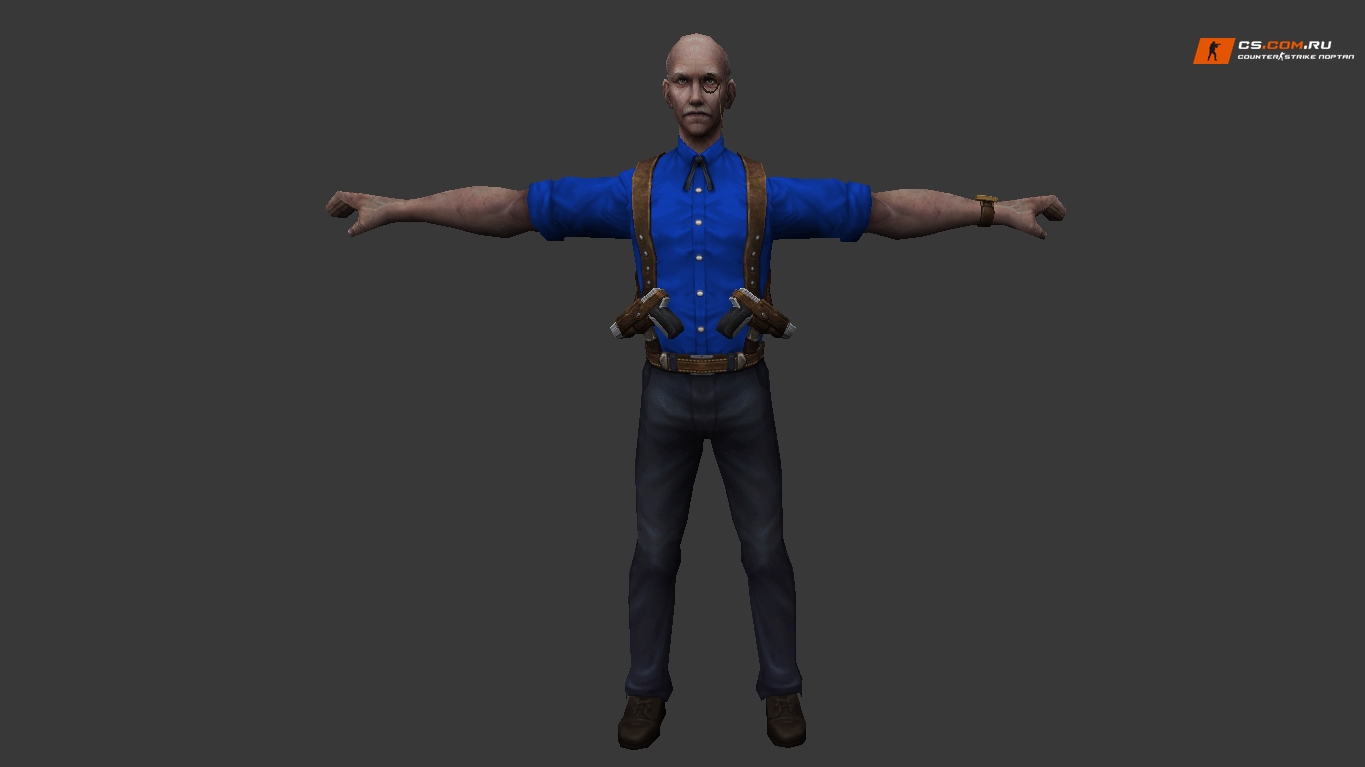 Мужская модель Henry для CS 1.6