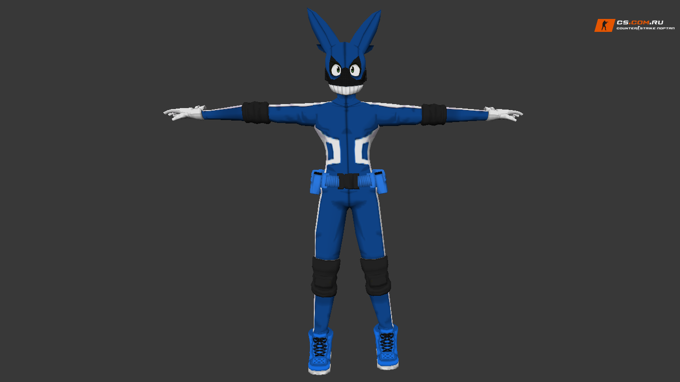 Мужская модель Izuku Midoriya для CS 1.6
