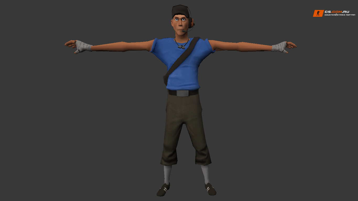 Мужская модель Scout для CS 1.6