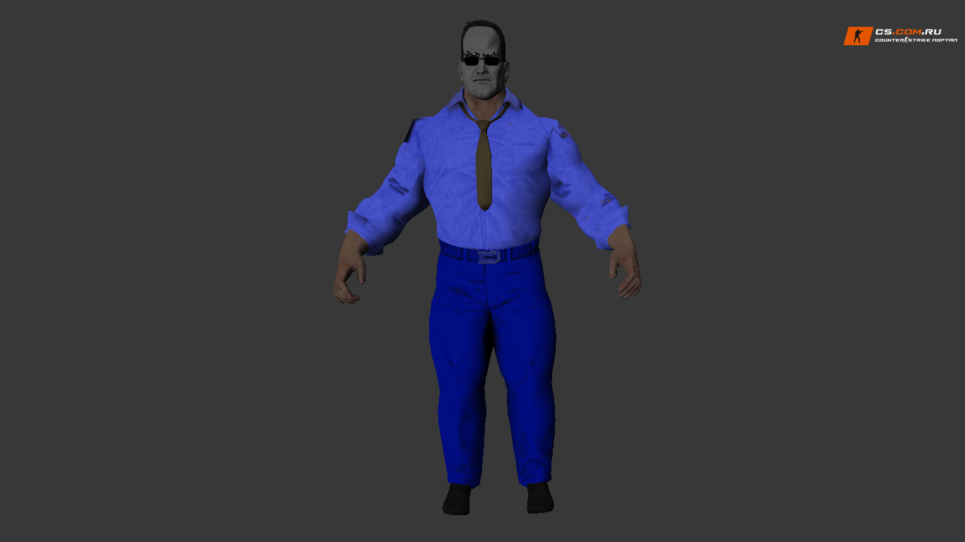 Мужская модель Senator Armstrong для CS 1.6