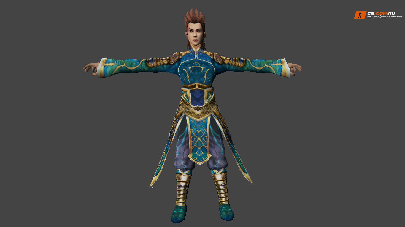 Мужская модель Shaman для CS 1.6
