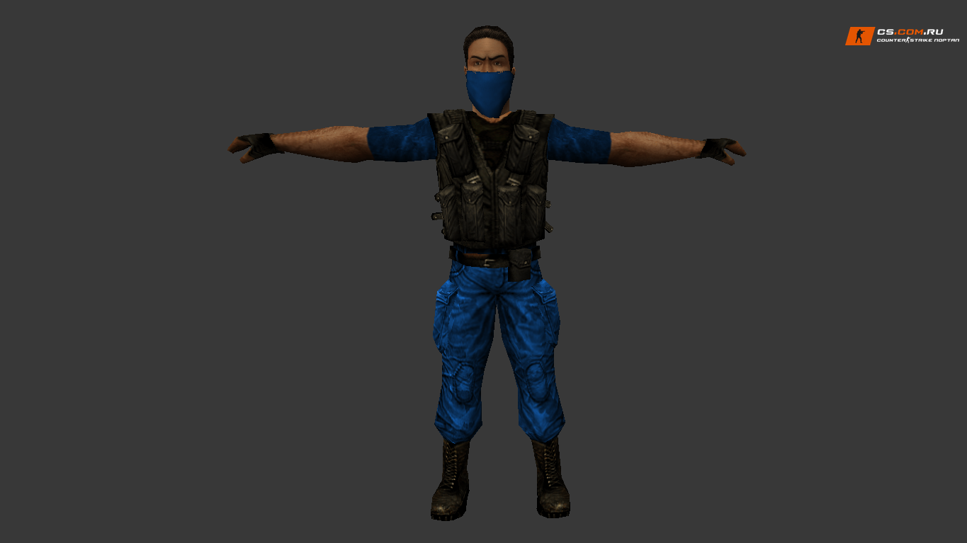 Мужская модель Silent Agent для CS 1.6
