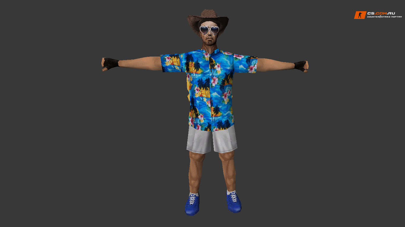 Мужская модель Summer Human для CS 1.6