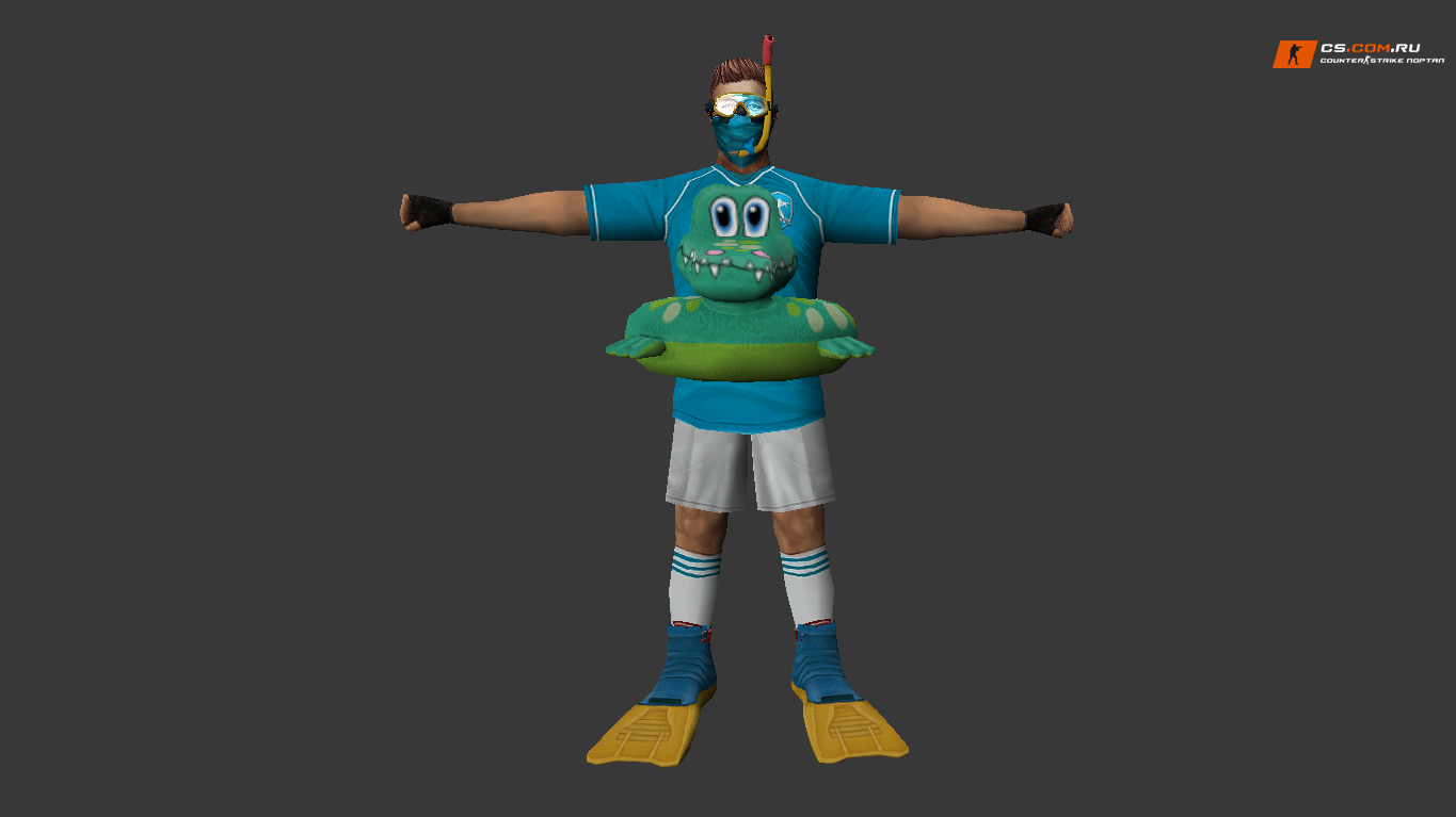 Мужская модель Summer Man для CS 1.6