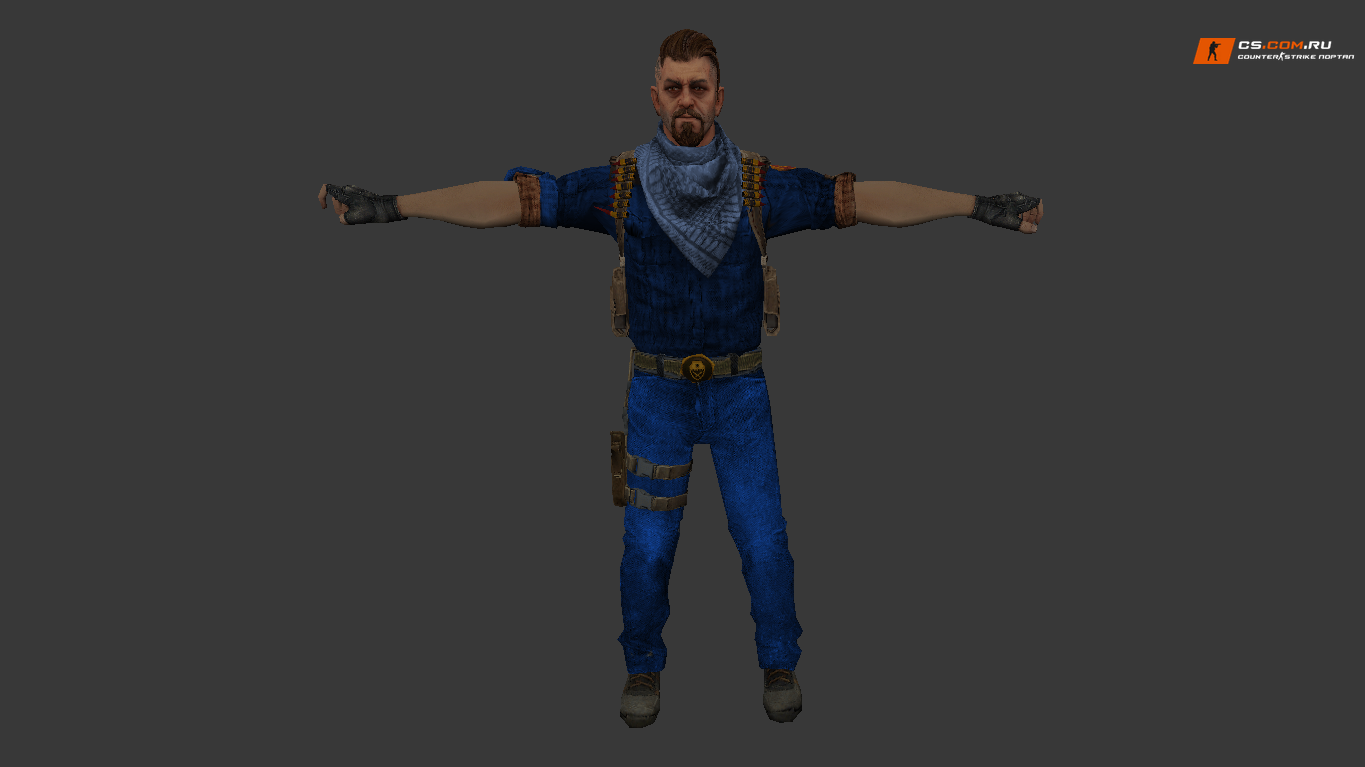 Мужская модель The Elite Mr.Muhlik для CS 1.6