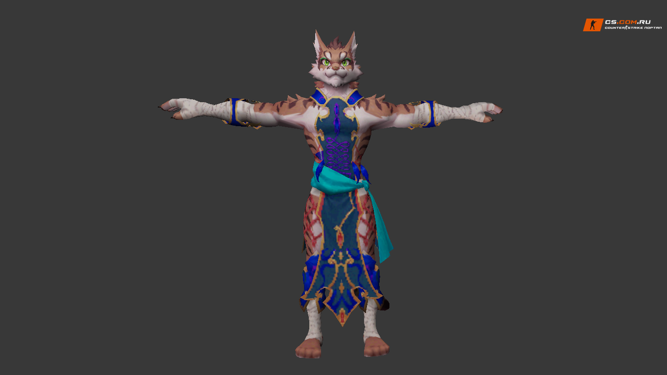 Мужская модель Tiger для CS 1.6