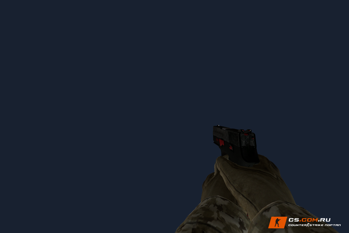 P250 Красно-черный для CS 1.6