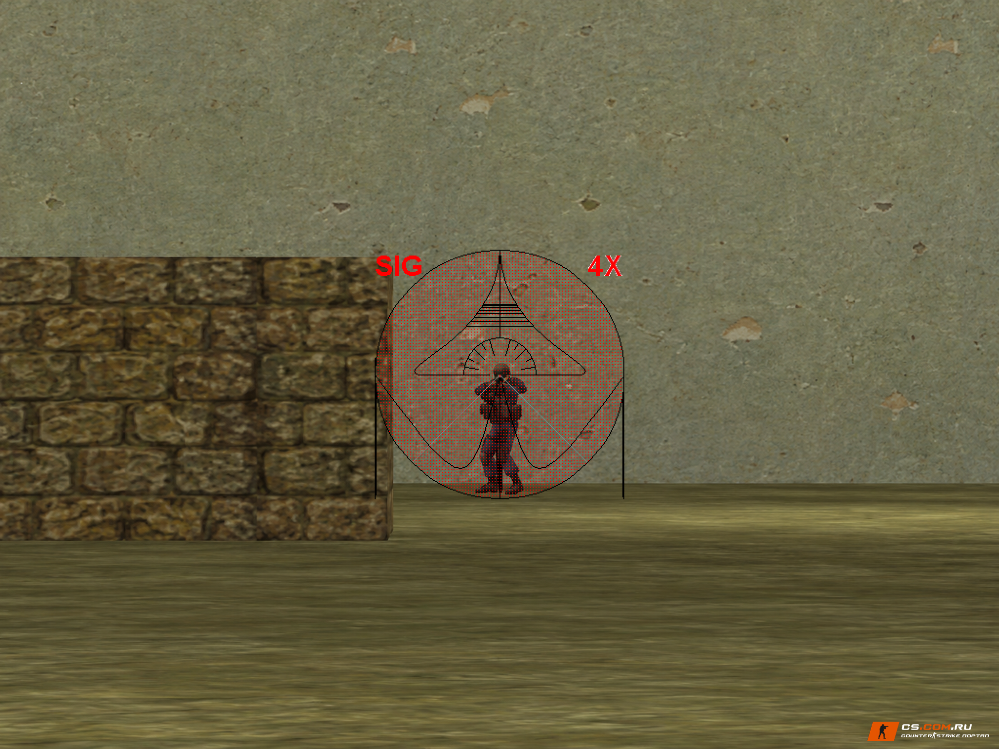 GOGETAS SIG CROSSHAIR для CS 1.6