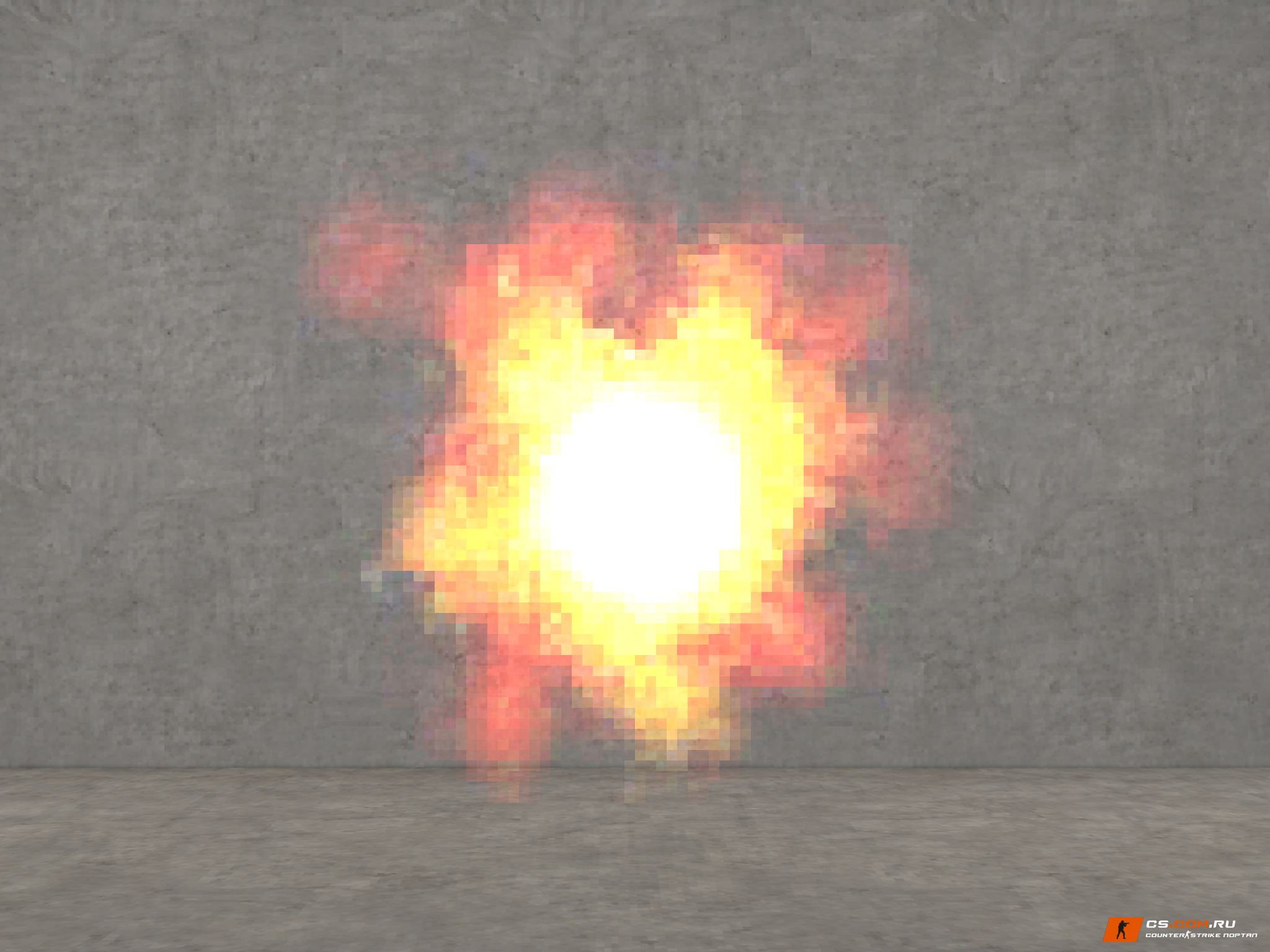[искры пуль]Hot Wall puff для CS 1.6