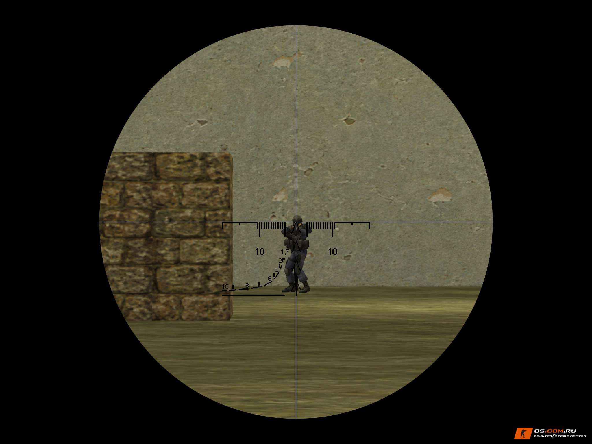 REAL Dragunov Scope для CS 1.6