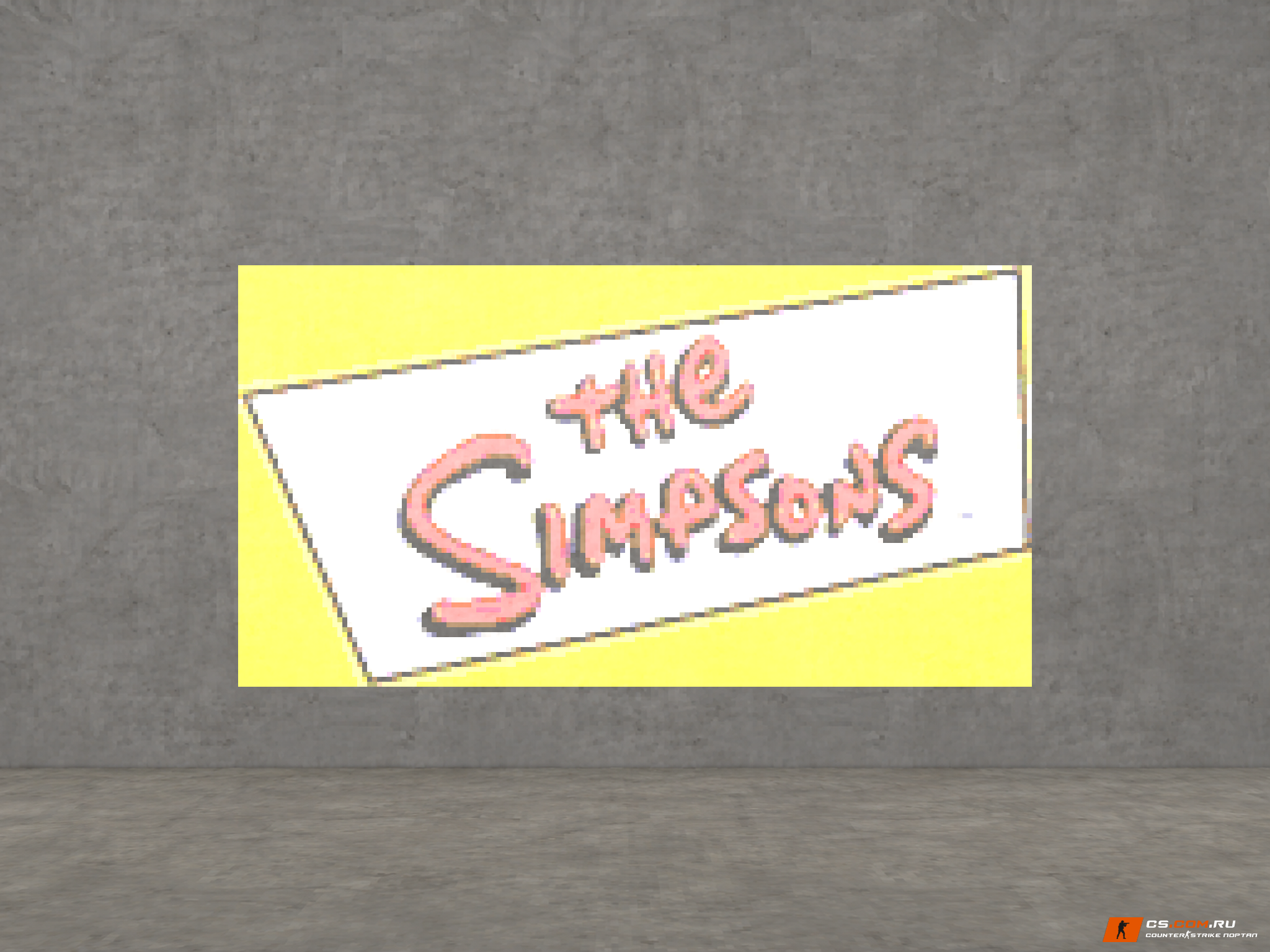 simpson sprite для CS 1.6