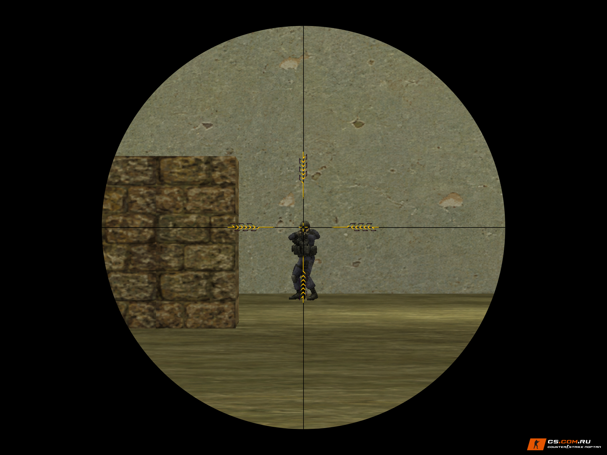 X-hair scope для CS 1.6