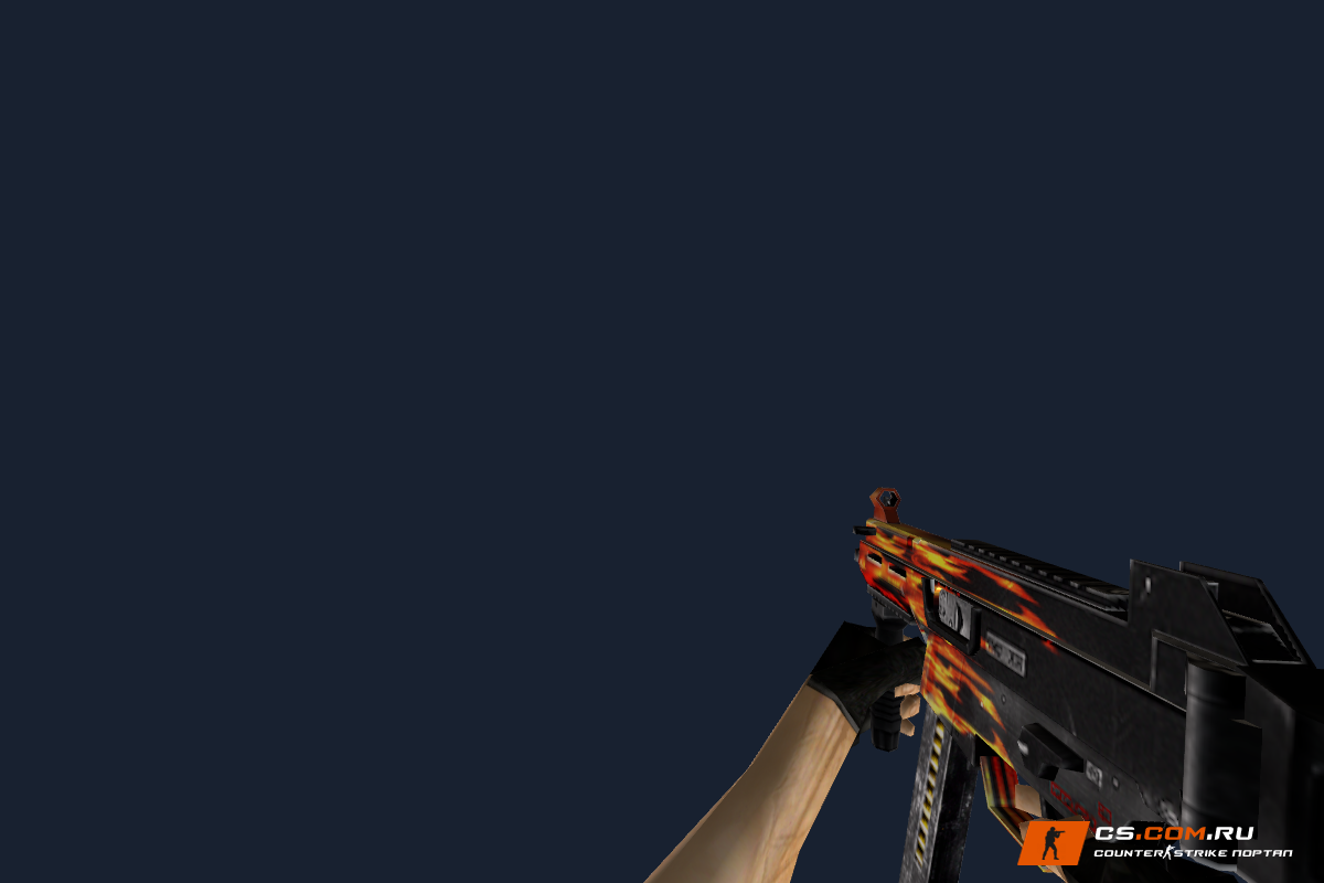 Defaut UMP-45 Fire для CS 1.6