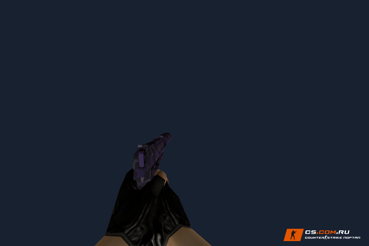 USP-S Пиксельный камуфляж Фиолетовый (Purple DDPAT) для CS 1.6