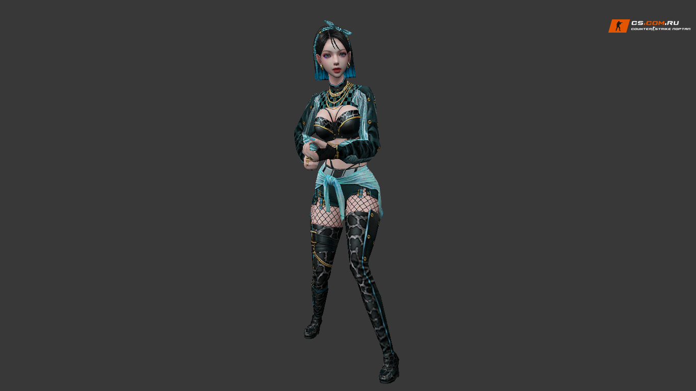 Женская модель Agent Ritsuka для CS 1.6