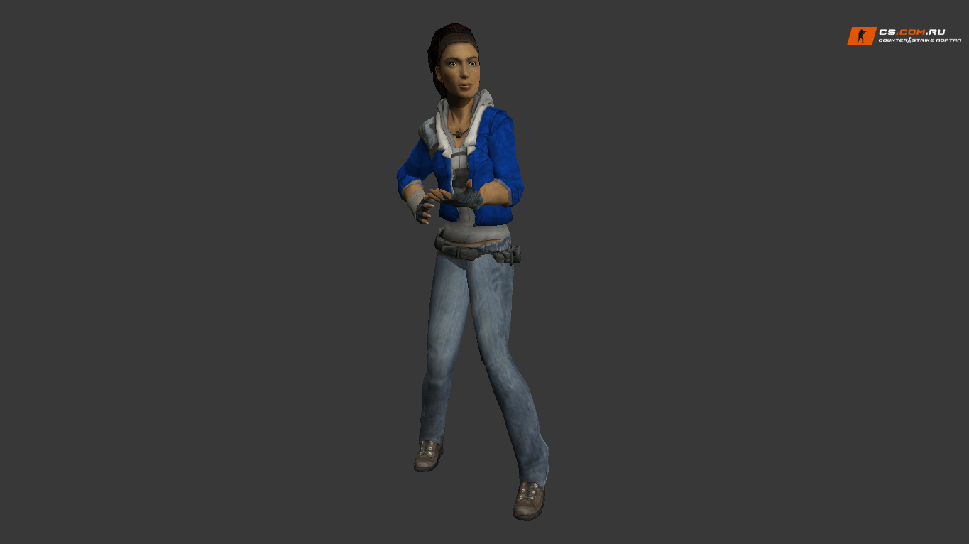 Женская модель Alyx HL2 для CS 1.6