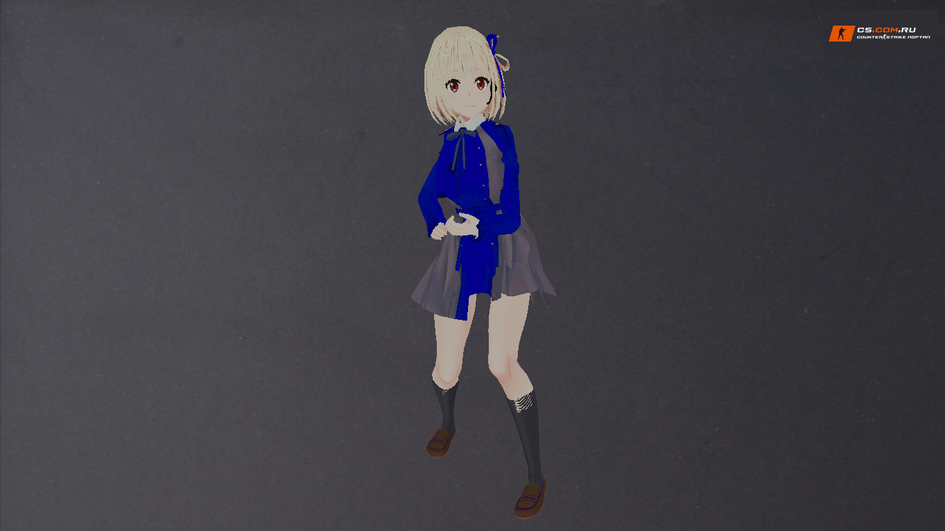 Женская модель Chisato Nishikigi для CS 1.6