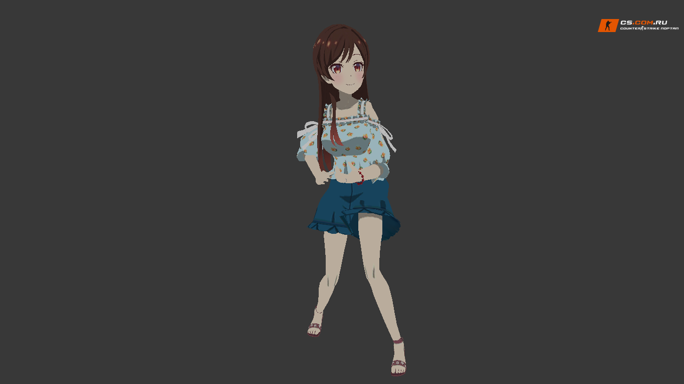 Женская модель Chizuru Ichinose для CS 1.6