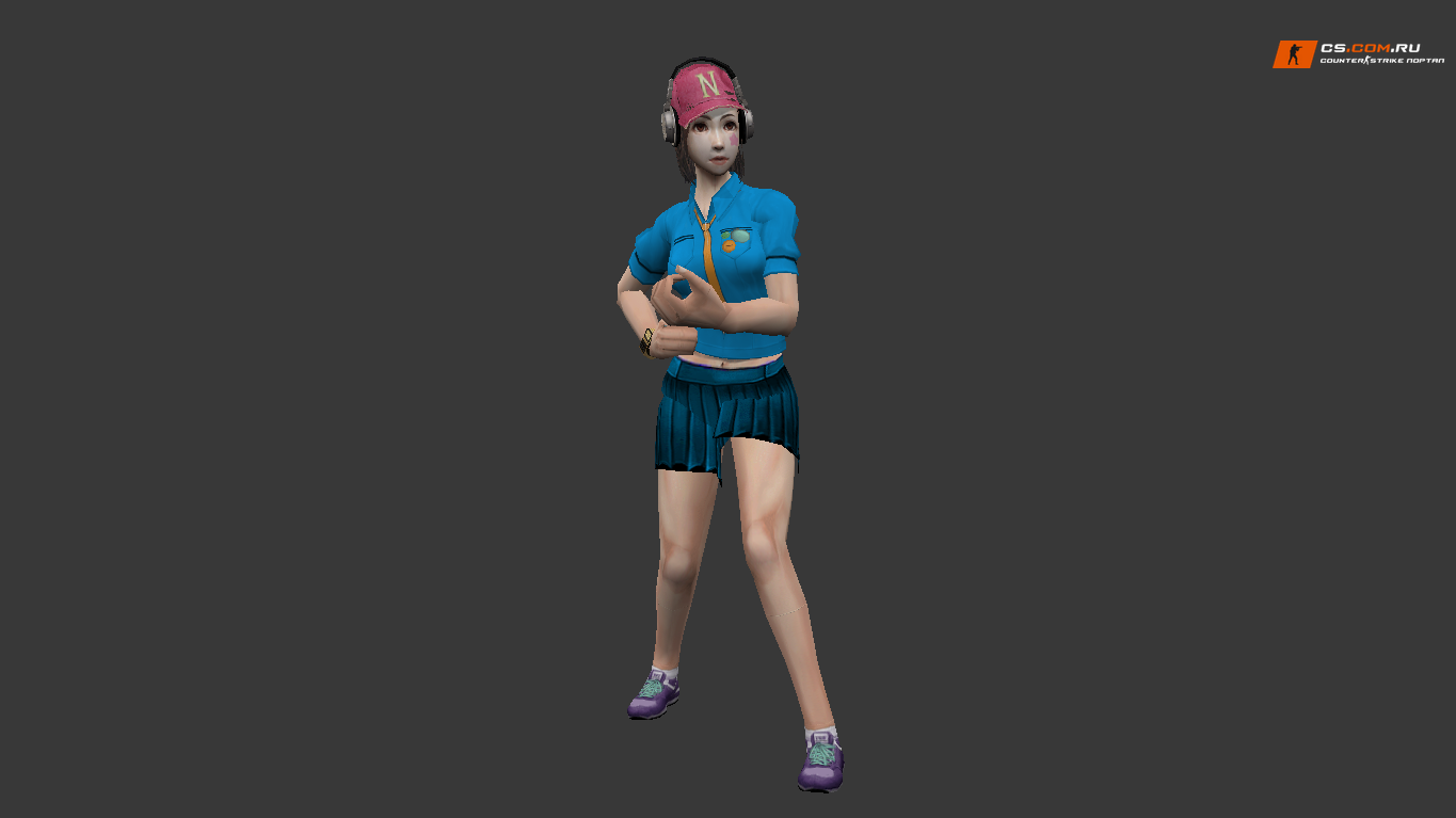 Женская модель Erica для CS 1.6