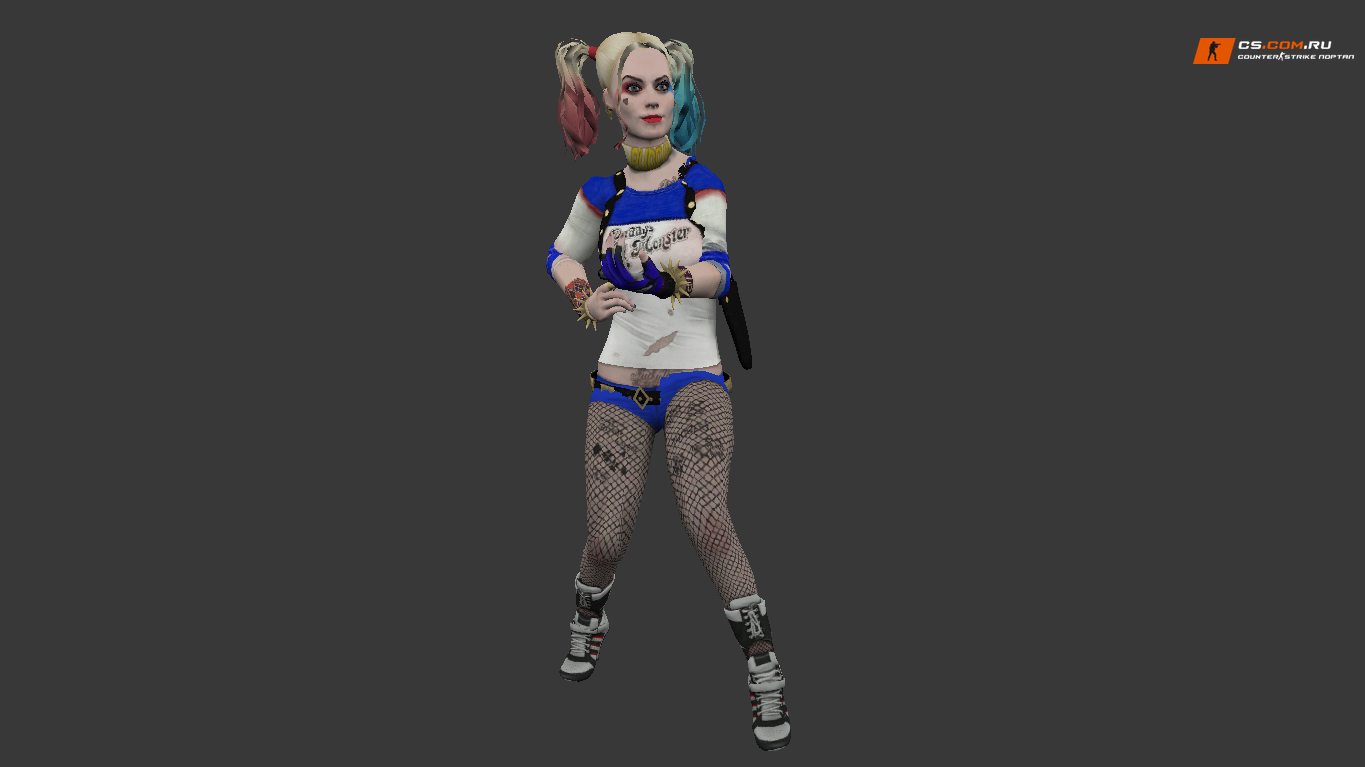 Женская модель Harley Quinn для CS 1.6