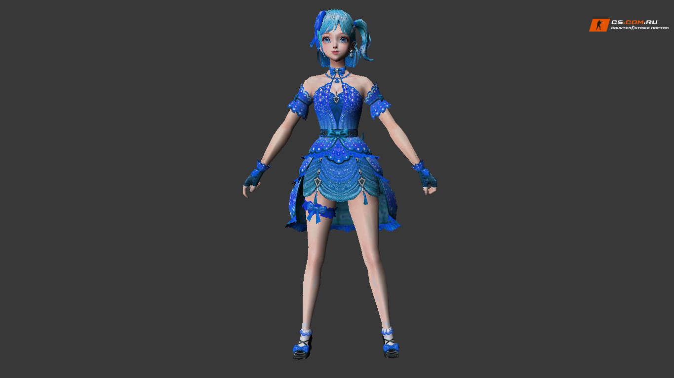 Женская модель Idol Shiho для CS 1.6