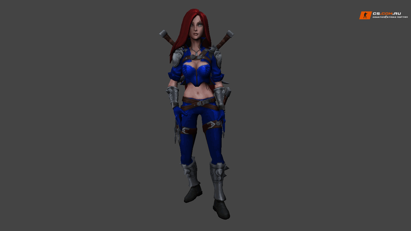 Женская модель Katarina из LOL для CS 1.6