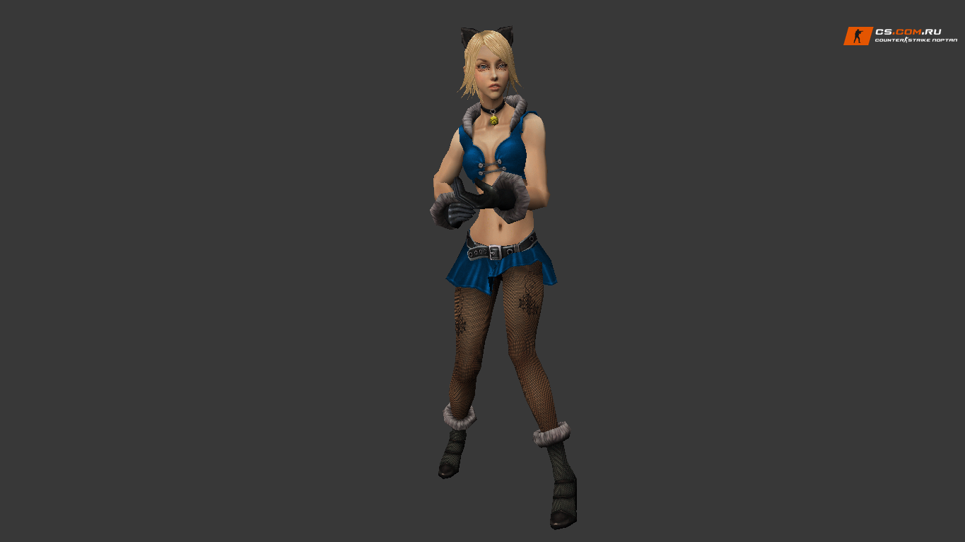 Женская модель Kitty для CS 1.6