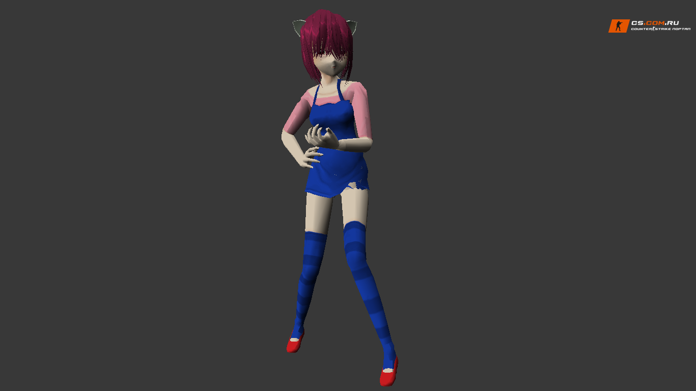Женская модель Lucy для CS 1.6