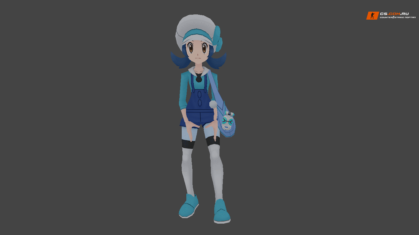 Женская модель Lyra Pokemon Masters для CS 1.6