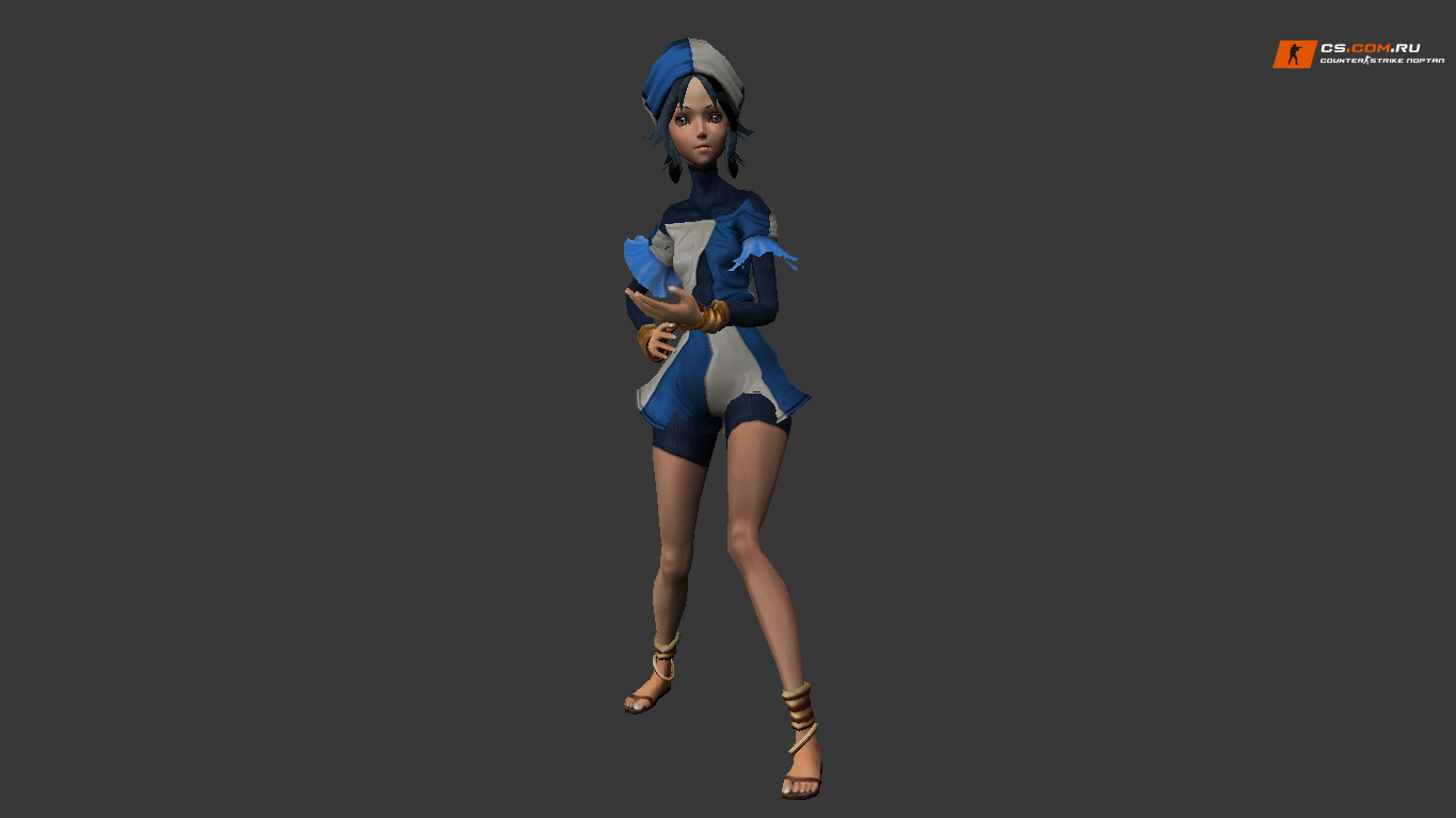 Женская модель Mary Bell для CS 1.6