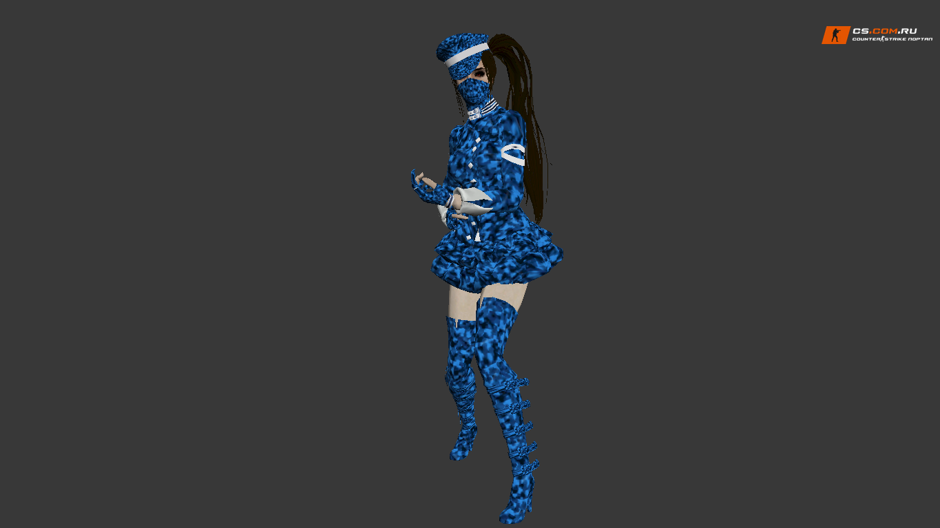 Женская модель Mysterious Girl для CS 1.6